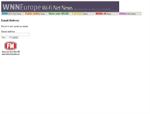 Tablet Screenshot of europe.wifinetnews.com